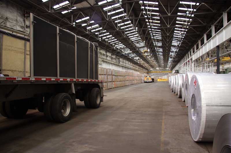 Interior of Warehouse - Midd Cities Industrial Park