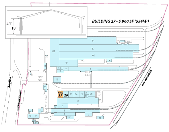 Site Map of Building 7